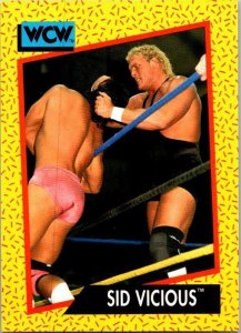 1991 WCW Wrestling Card Sid Vicious sk21125