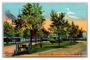 Entrance to Ravenhall's Coney Island New York NY DB Postcard U21