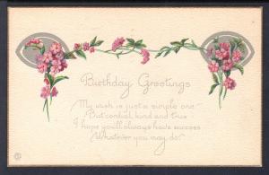 Birthday Greetings,Flowers