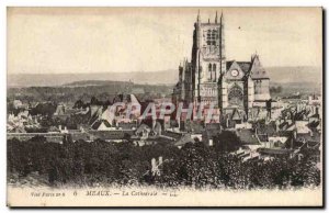 Meaux - The Cathedral - Old Postcard