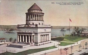 Grants Tomb And Claremont Hotel Riverside Drive New York City New York 1913