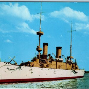 c1960s Philadelphia PA Chestnut St SS Olympia Navy Battleship Battle Manila A242