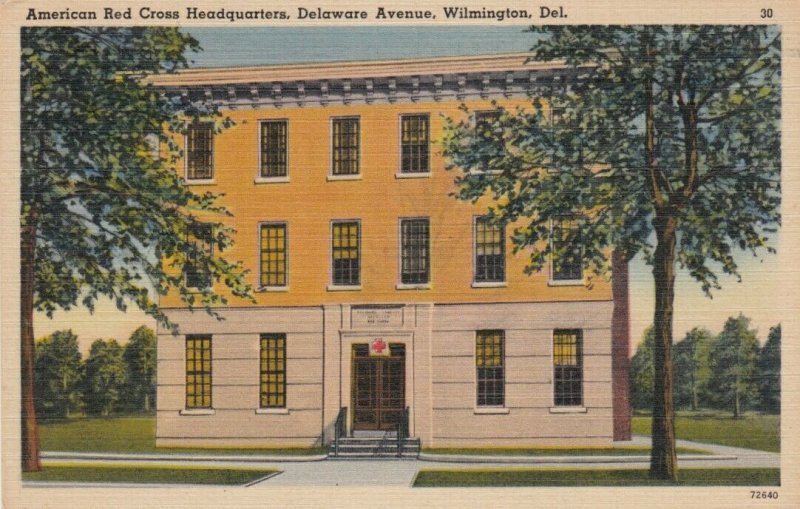 WILMINGTON , Delaware, 30-40s ; America Red Cross Headquarters, Delaware Avenue