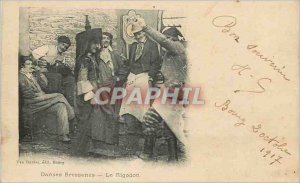 Postcard Old Dances Bressanes The Rigodon Folklore