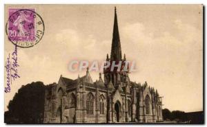 Carentan Old Postcard Church ND