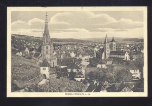 ESSLINGEN A.N. GERMANY ANTIQUE VINTAGE POSTCARD ROSENHOF