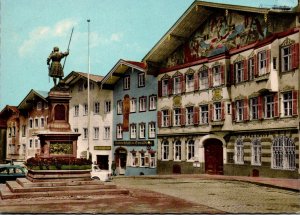 Germany Bad Toelz Beautiful Old Houses