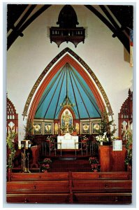 c1960's All Saints Church in Pontiac, Warwick Rhode Island RI Postcard