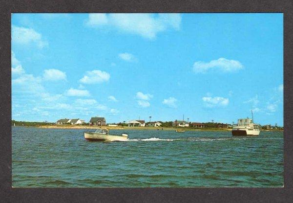 MA Childs River Seacoast Shore Falmouth Mass Massachusetts Postcard Cape Cod PC