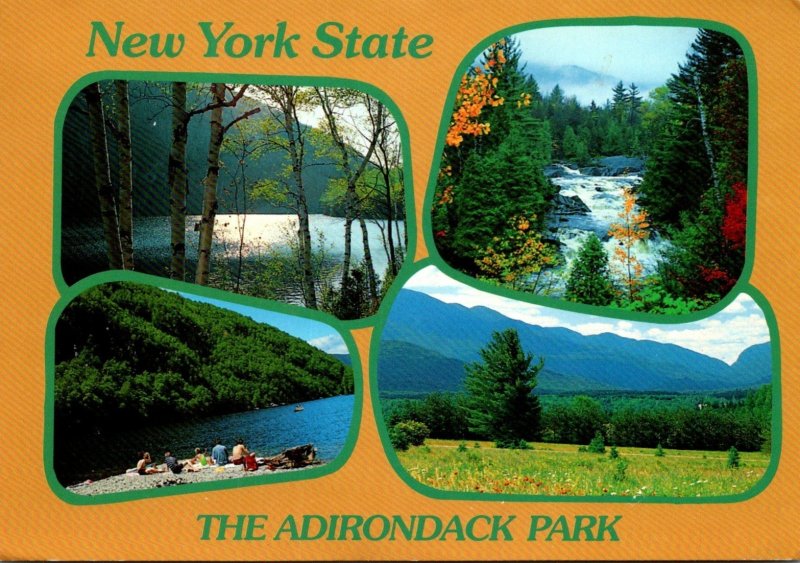 New York The Adironack Park Multi View 1992