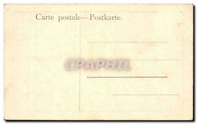 Old Postcard Fantasy Boat Marine