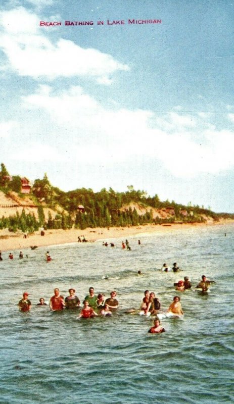 1920's St Joseph, Lake Michigan Postcard F78 