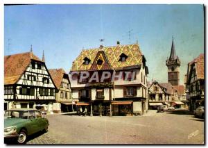 Modern Postcard Obernai House Picturesque Place of & # 39Etoile