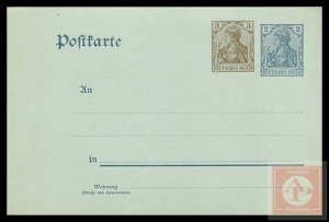 German Reichspost Postcard