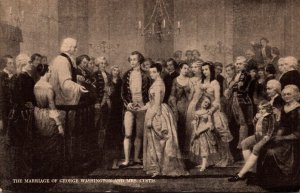 The Marriage Of George Washington 6 January 1759