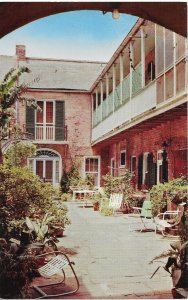 Patio of Labatut Mansion 623 Royal Street New Orleans Louisiana