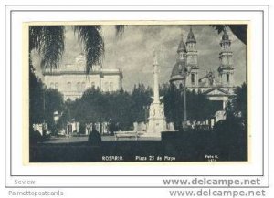 Rosario, Santa Fe, Argentina Pre 1907, Plaza 25 de Mayo