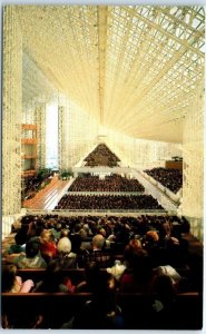 Postcard - The Interior of the Crystal Cathedral - Garden Grove, California