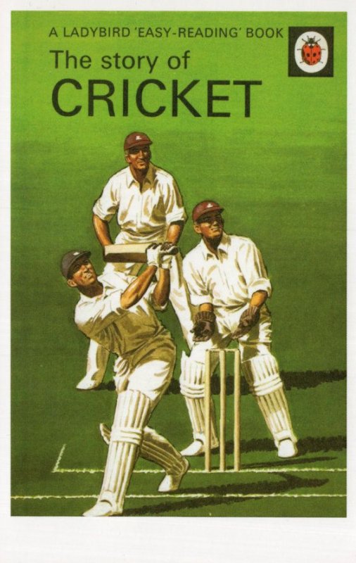 The Story Of Cricket Ladybird 1st Edition Childrens Book Postcard