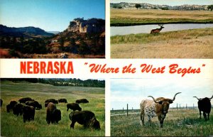 Nebraska Where The West Begins Split View