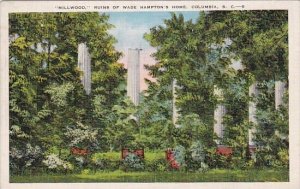 Millwood Ruins Of Wade Hamptons Home Columbia South Carolina 1942