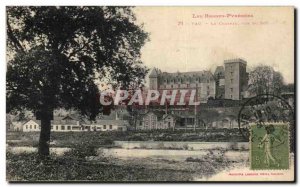 Old Postcard Pau The Castle South View