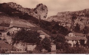 RP; CHEDDAR, Somerset, England, 1920-1940s; Lion Rock