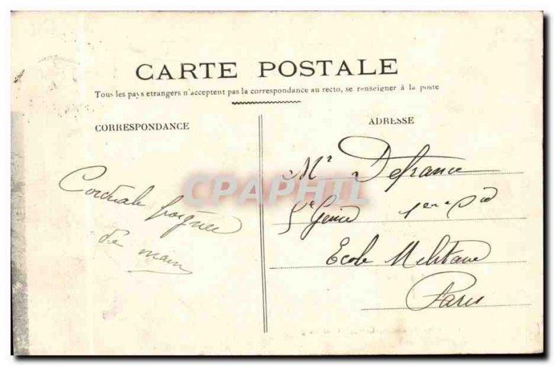 Cherbourg Old Postcard General view