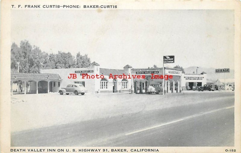 CA, Baker, California, Death Valley Inn, Chevron Gas Station, Highway 91