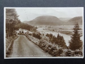Aberdeenshire: Craigendarroch and the Dee from Pannannich Brae c1935 RP Postcard