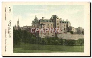 Cadillac - Le Chateau - Old Postcard