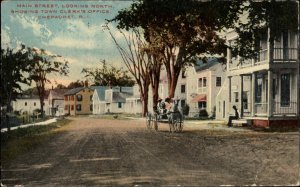 Chepatchet Glocester RI Rhode Island Main St. c1910 Postcard