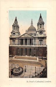 uk3769 st paul's cathedral london real photo uk