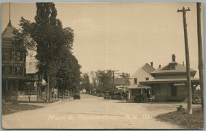 MOUNTAINVIEW NH MAIN STREET ANTIQUE REAL PHOTO POSTCARD RPPC