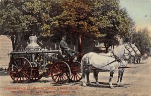 Perseverance Steam Fire Engine & Hose Co. No 1 Lebanon, PA., USA 1912 