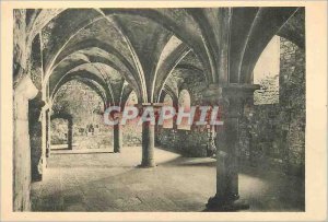 Postcard Abbey of Mont Saint Michel the Promenoir