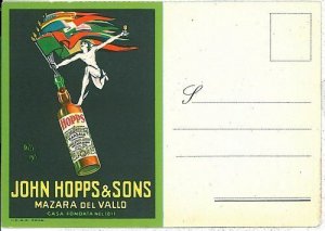 04205 POSTCARD era DRILLS: MAZZARA DEL VALLO advertisement-