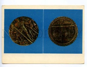 239162 POLAND medal defeat of Nazi troops old postcard