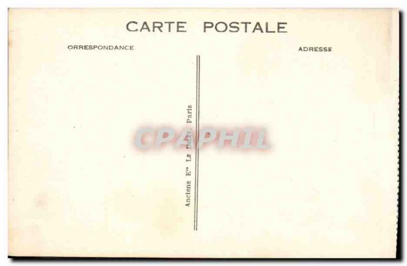 Old Postcard Boat Ship Interior of the Paris Transatlantic Dining room of 1er...