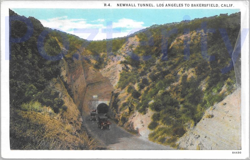 Newhall tunnel ridge route between los angeles and bakersfield