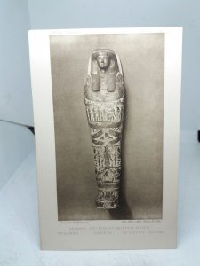 Egyptian Mummy of Thent Mutes Kebti Egypt British Museum Early Vintage Postcard