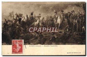 Old Postcard Battle of Napoleon 1st Baron & # 39Austerlitz