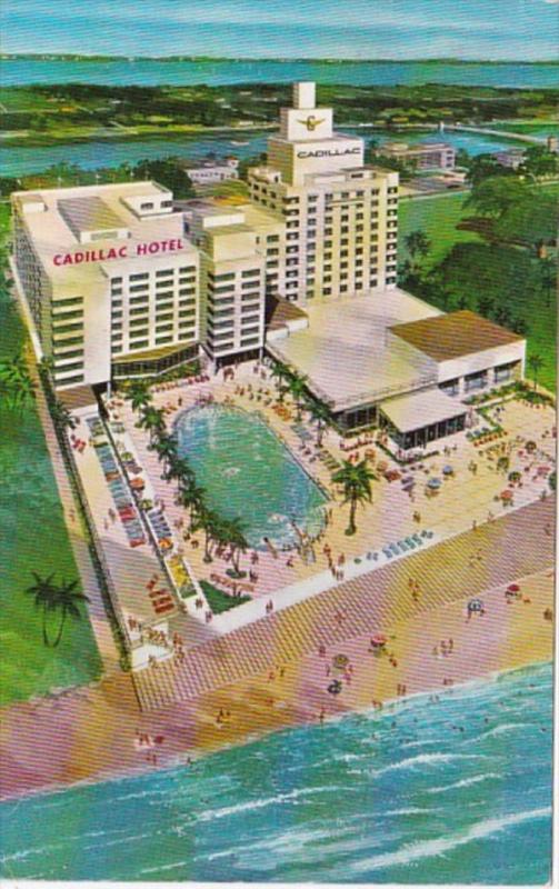 Florida Miami Beach The Cadillac Hotel and Cabana Club 1958