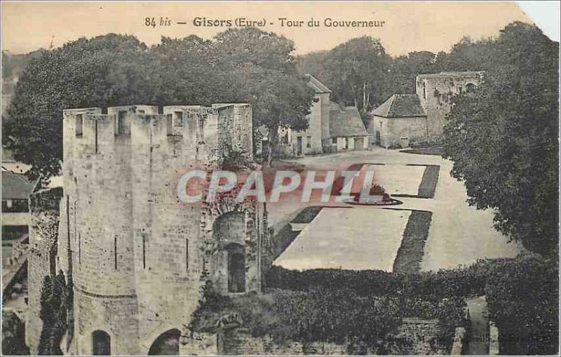 Old Postcard Gisors (Eure) Governor of the Tour