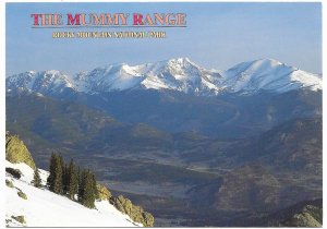 US Colorado Unused. Rocky Mountain National Park - The Mummy Range. Beautiful.