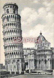 Postcard Modern Pisa Campanile and Dome of the apse