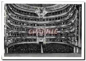 Postcard Modern Ala Milano Scala Teatro Interno