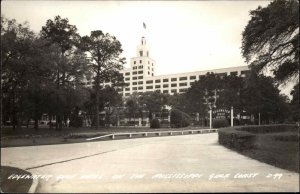 Gulfport Mississippi MS Edgewater Gulf Hotel Real Photo Vintage Postcard