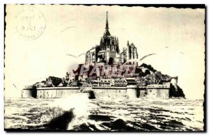 Old Postcard Mont Saint Michel High tide