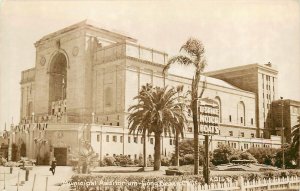 Postcard RPPC California Long Beach  Municipal Auditorium CA24-1560